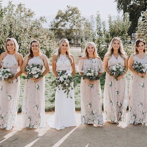 Show Me Your Mumu Amanda Maxi Dress Bouquet Toss - Picture 10 of 15